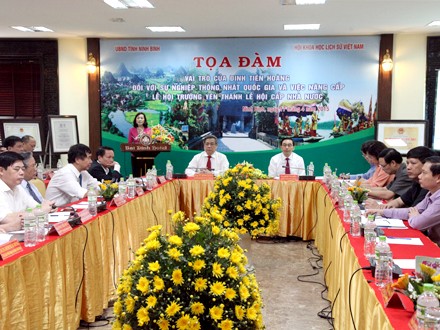Nâng cấp Lễ hội Trường Yên ở tỉnh Ninh Bình thành lễ hội cấp Nhà nước - ảnh 1